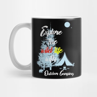 Explore the wildlife outdoor camping Mug